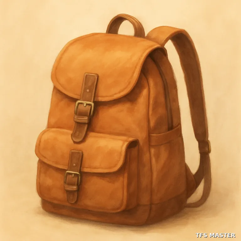 le sac à dos — illustration