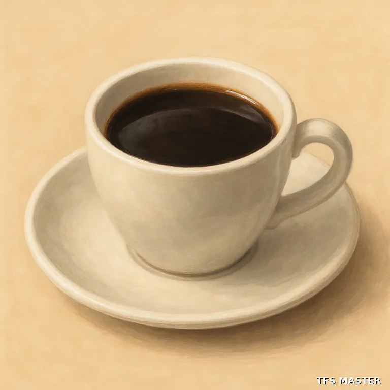 le café — illustration